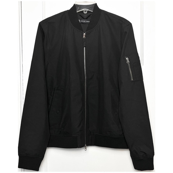 NEW EVERLANE Recycled Canvas Water Resistant Utility Bomber Flight Jacket M - Picture 5 of 12